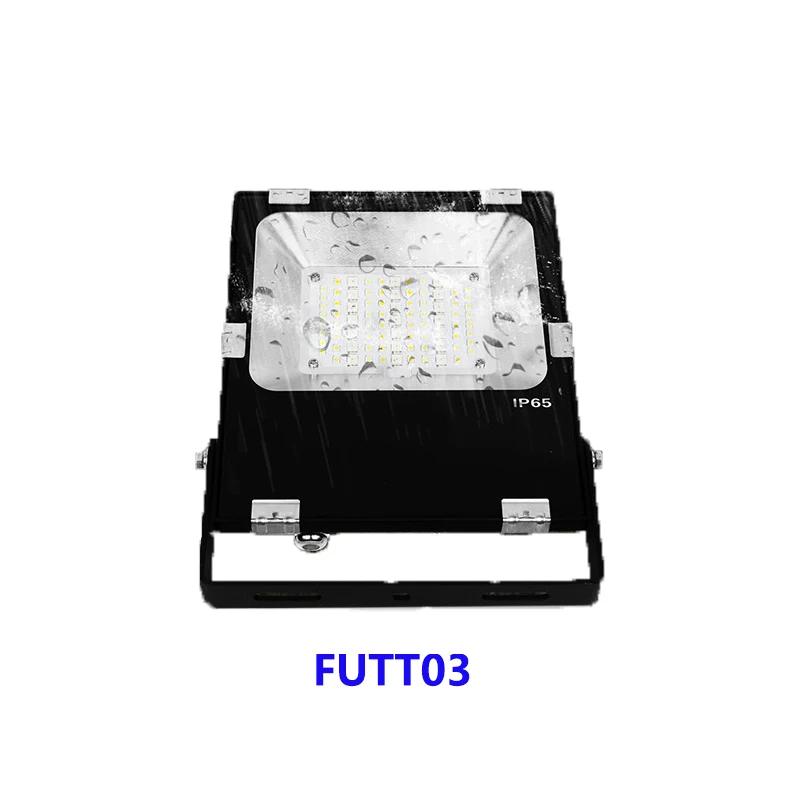 FUTT03 RGB + CCT LED   AC86-265VSmart, IP65  ߿ , 2.4G , ȵ̵, iOS,  , 30W